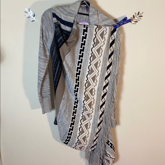 Love by Design Jacquard Cardigan Sweater Large - Picture 4 of 9